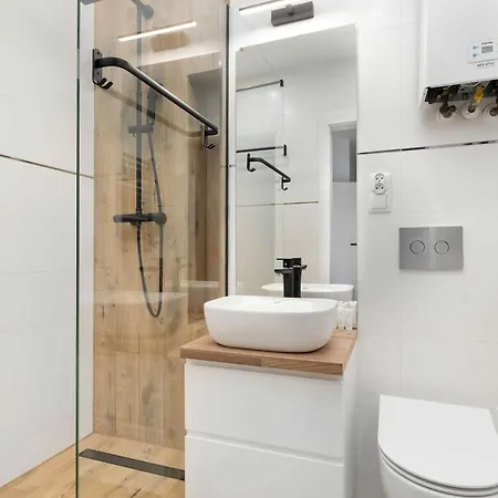 Elegant In Center With Desk And Air Conditioned Living By Renters דירה *